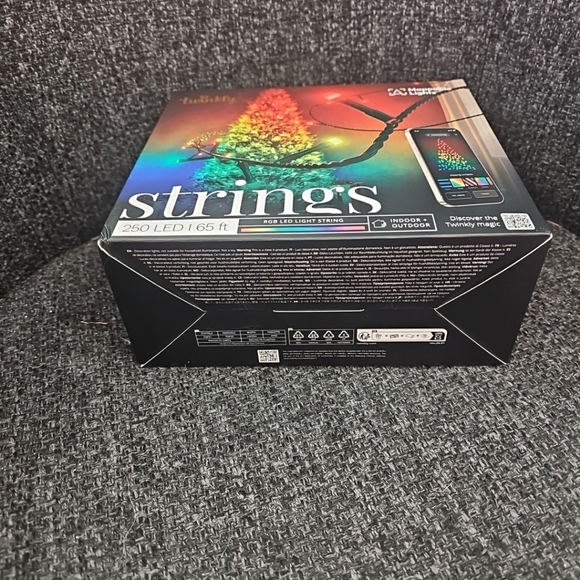 NIB Twinkly String Lights LED 250 Mappable LEDs Multicolor Indoor Outdoor 6 Ft - Picture 5 of 5